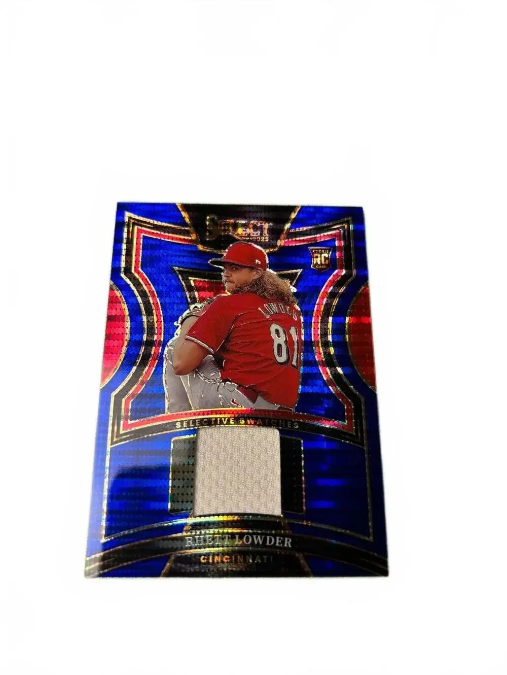 2020 Panini Select Baseball Rhett Lowder Cincinnati Reds Rel